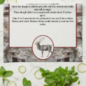 Kreieren Sie Ihr eigenes Rezeptkäfer-Hirsch Geschirrtuch (Gefaltet)