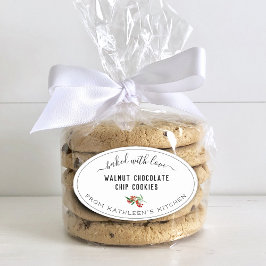 Kreieren Sie Ihre eigene Grünanlage mit Liebe Ovaler Aufkleber