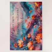 kreieren Sie Ihre eigene inspirierende Botschaft,B Puzzle (Vertikal)