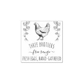 Kreieren Sie Ihre Personalisierte Farm rustikale F Gummistempel (Prägung)