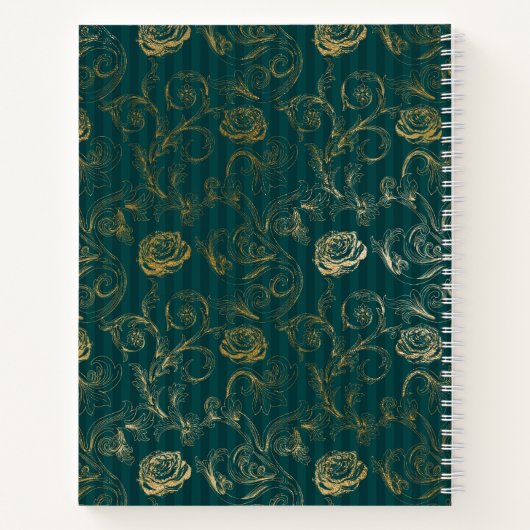 Kreiert mit einem Zweck Ephesians 2:10 Blumengesta Notizblock (Rückseite)