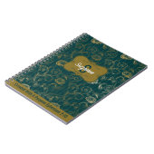 Kreiert mit einem Zweck Ephesians 2:10 Blumengesta Notizblock (Linke Seite)