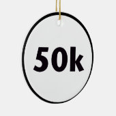 Kreis 50k keramik ornament (Rechts)