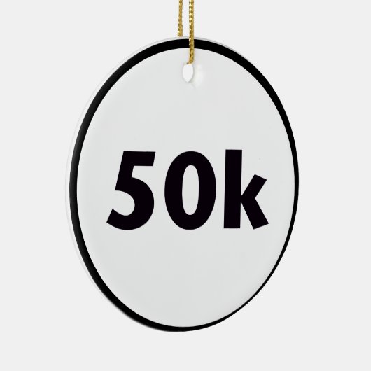 Kreis 50k keramik ornament (Rechts)