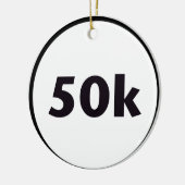 Kreis 50k keramik ornament (Links)