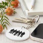 Kreis 5 unsichtbare Soldaten Schlüsselanhänger (Vorderseite rechts)