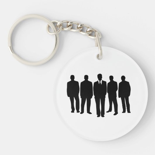 Kreis 5 unsichtbare Soldaten Schlüsselanhänger (Vorderseite)