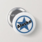 Kreis Alaska Button (Vorne & Hinten)