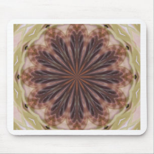 Kreis aus Federn Mousepad