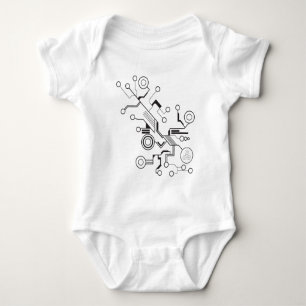 Kreis Baby Strampler