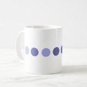 Kreis-blau Kaffeetasse (Vorderseite Links)