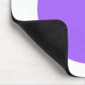 Kreis - Blau Lila auf Weiß Mousepad (Ecke)
