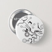Kreis Button (Vorne & Hinten)