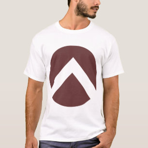 Kreis-Chevron-Pfeil T-Shirt