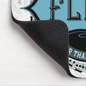 Kreis der besten Musiknote Mousepad (Ecke)