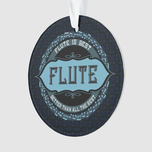 Kreis der besten Musiknote Ornament (Vorderseite)