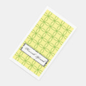 Kreis der Blätter von Kenneth Yoncich Serviette (Ecke)