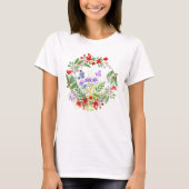 Kreis der Blume T - Shirt (Vorderseite)