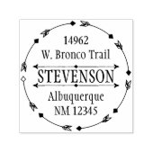 Kreis der Briefmarke für die benutzerdefinierte Rü Permastempel (Design)