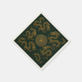 Kreis der Drachen Napkins Serviette (Ecke)