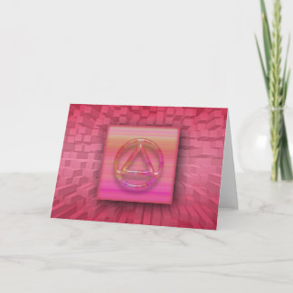 Kreis der einfachen Erholung und Dreieck 12-Stufen Karte