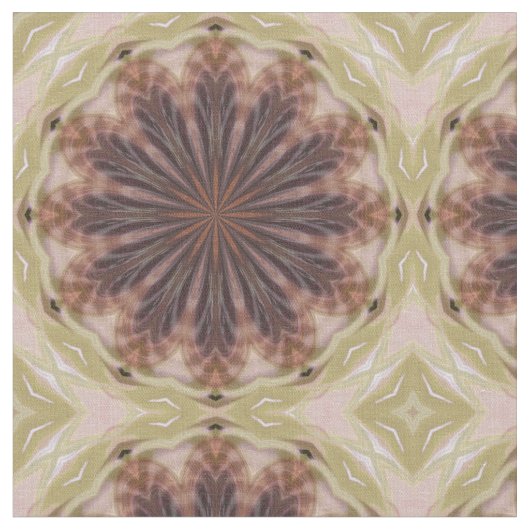 Kreis der Feathers Fabric Stoff (Nahaufnahme)
