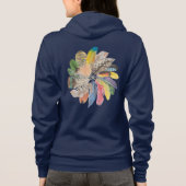 Kreis der Federn Hoodie (Rückseite)