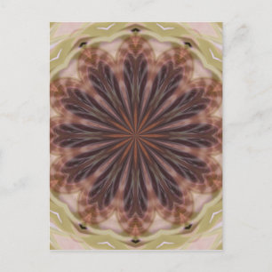 Kreis der Federn Postkarte