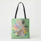 Kreis der Federn Tasche (Vorderseite)