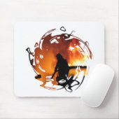 Kreis der Flammen Mousepad (Mit Mouse)