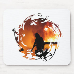 Kreis der Flammen Mousepad