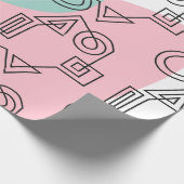 Kreis der Formen Geschenkpapier (Ecke)