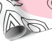 Kreis der Formen Geschenkpapier (Rolleneckpunkt)