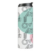 Kreis der Formen Thermosbecher (Nach links gedreht)