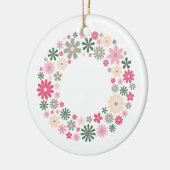 Kreis der Freude (Fusion) Keramik Ornament (Links)