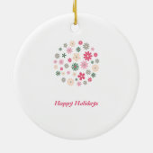 Kreis der Freude (Fusion) Keramik Ornament (Hinten)