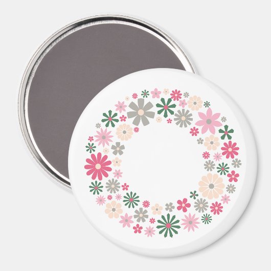 Kreis der Freude Magnet (Vorderseite/Rückseite)