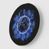 Kreis der fünften Wall-Uhr Große Wanduhr (Winkel)