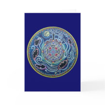 Kreis der Jahreszeit-Fall-Äquinoktikum-Mandala