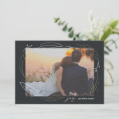 Kreis der Joy Holiday Fotokarte Feiertagskarte (Stehend Vorderseite)