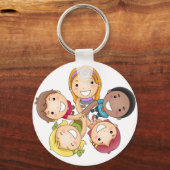 Kreis der Kinder Schlüsselanhänger (Vorderseite)