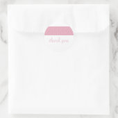 Kreis der Liebe Dankeschön Aufkleber (Tasche)