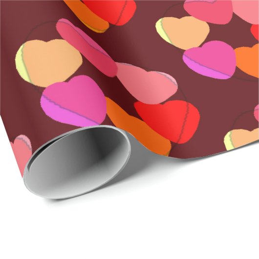 Kreis der Liebe Geschenkpapier (Rolleneckpunkt)