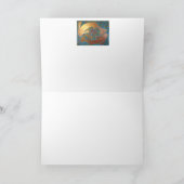 "Kreis der Liebe" Gruß-Karte, Umschläge Dankeskarte (Innenseite)