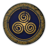 KREIS DER MYSTIKTISCHEN WIRBEL KERAMIKKNAUF (Vorderseite)