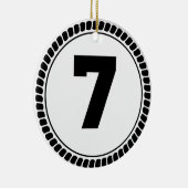 Kreis der Nr.-sieben Keramikornament (Rechts)