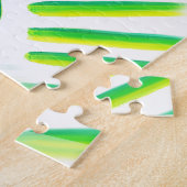 Kreis der Pilze - Acrylmalerei Puzzle (Seite)
