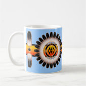 Kreis der Reflexion Kaffeetasse (Links)