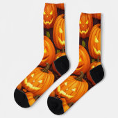 Kreis der Signalleuchten Socken (Linkes Detail)