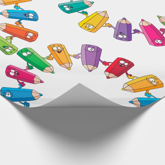 Kreis der Stifte Geschenkpapier